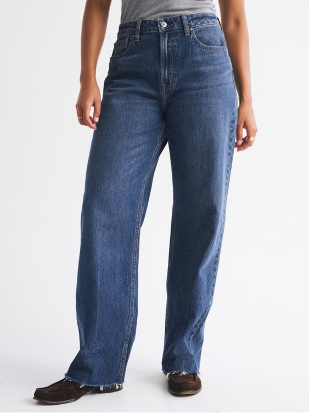 A&F | Curve Love High Rise Loose Jean
